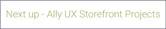 Ally UX Storefront